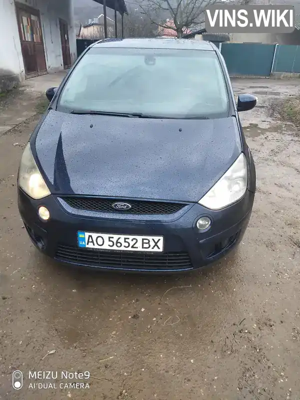 Минивэн Ford S-Max 2006 2 л. Ручная / Механика обл. Закарпатская, Виноградов - Фото 1/7