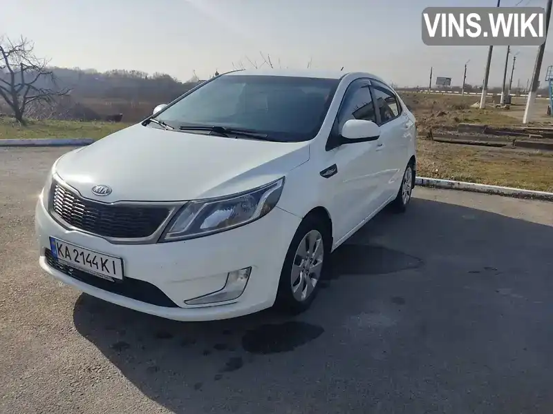 Седан Kia Rio 2012 1.6 л. Автомат обл. Київська, Біла Церква - Фото 1/7