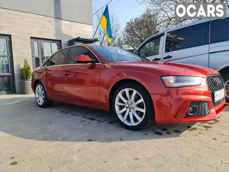 Седан Audi A4 2013 1.98 л. Автомат обл. Рівненська, Дубно - Фото 1/19