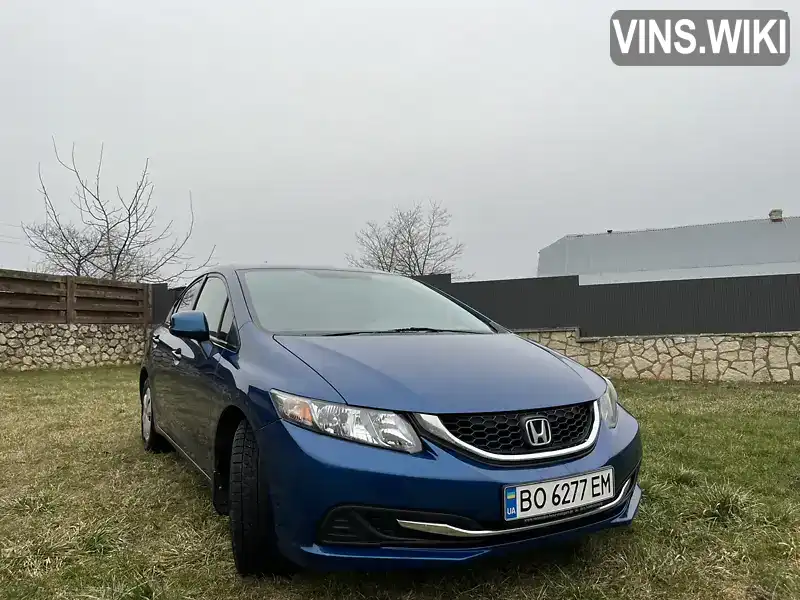 Седан Honda Civic 2015 1.8 л. Ручная / Механика обл. Тернопольская, Тернополь - Фото 1/16