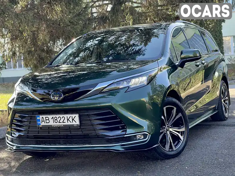 Мінівен Toyota Sienna 2021 2.49 л. Варіатор обл. Вінницька, Вінниця - Фото 1/21