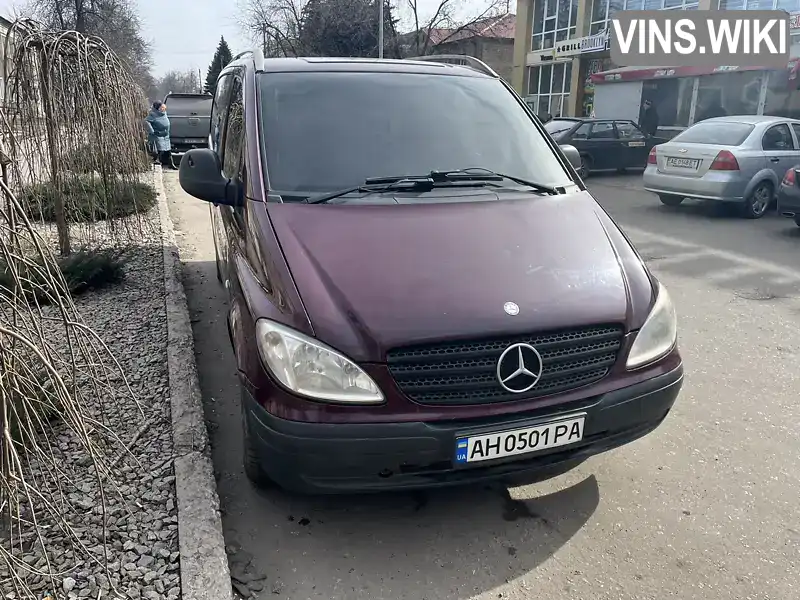 Мінівен Mercedes-Benz Vito 2007 2.15 л. Автомат обл. Донецька, Дружківка - Фото 1/12