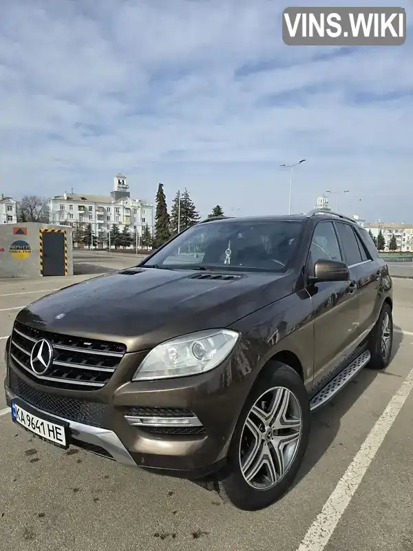 Внедорожник / Кроссовер Mercedes-Benz M-Class 2012 2.14 л. Автомат обл. Донецкая, Краматорск - Фото 1/21