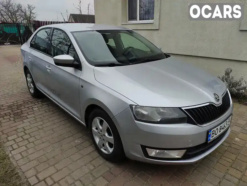 Ліфтбек Skoda Rapid 2013 1.6 л. Ручна / Механіка обл. Рівненська, Радивилів - Фото 1/17