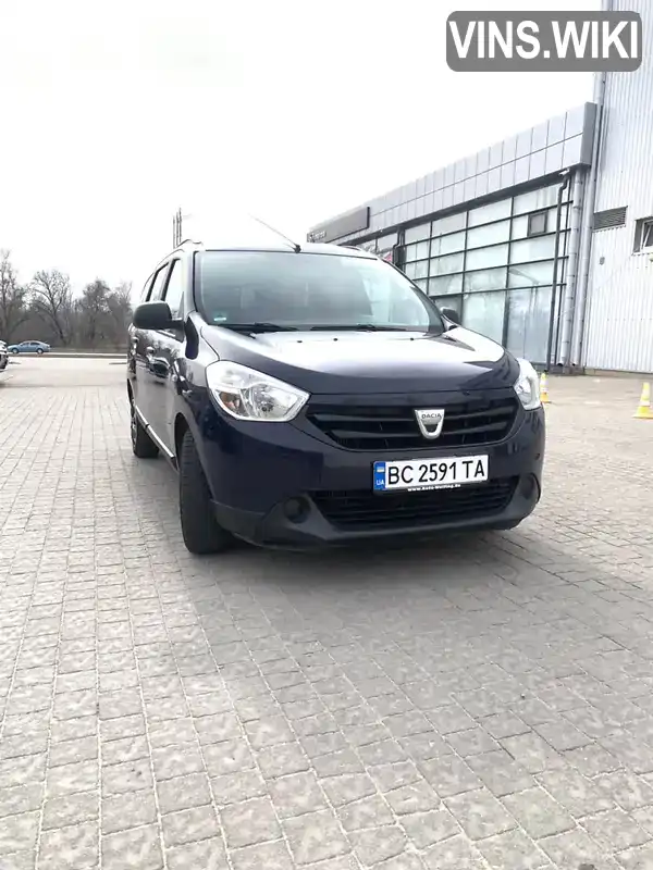 Мінівен Dacia Lodgy 2013 1.46 л. Ручна / Механіка обл. Запорізька, Запоріжжя - Фото 1/21