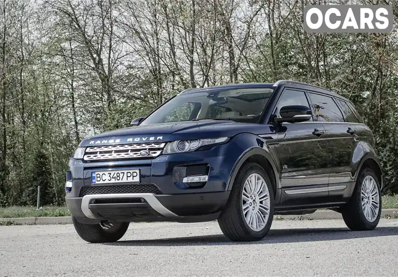 Позашляховик / Кросовер Land Rover Range Rover Evoque 2012 2.18 л. Автомат обл. Львівська, Львів - Фото 1/6