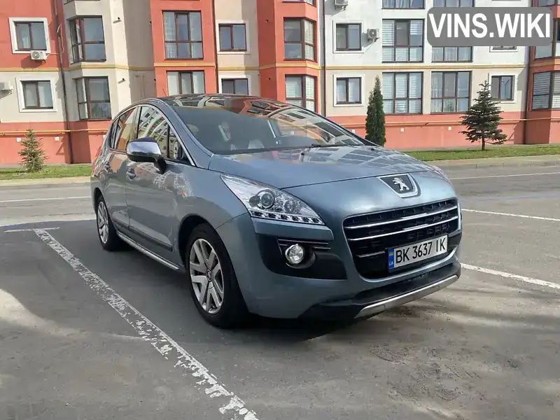 Внедорожник / Кроссовер Peugeot 3008 2012 2 л. Робот обл. Ровенская, Ровно - Фото 1/21