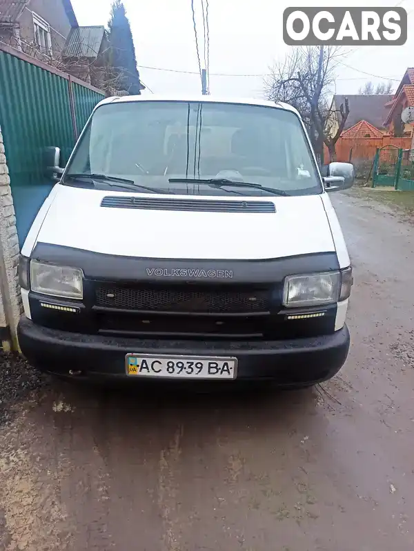 Мінівен Volkswagen Transporter 1991 2.46 л. Ручна / Механіка обл. Волинська, Володимир-Волинський - Фото 1/4