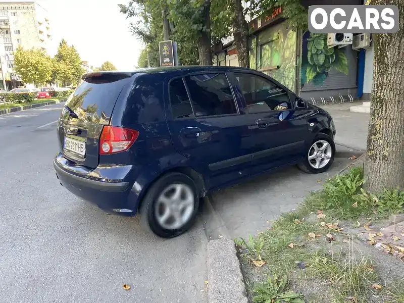 Хетчбек Hyundai Getz 2003 1.6 л. обл. Рівненська, Рівне - Фото 1/14