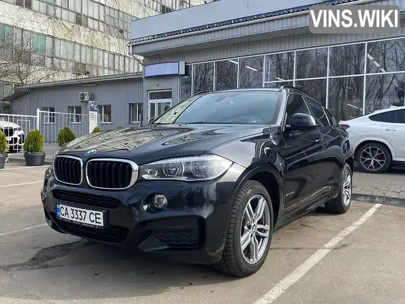 Позашляховик / Кросовер BMW X6 2016 2.99 л. Автомат обл. Черкаська, Черкаси - Фото 1/13