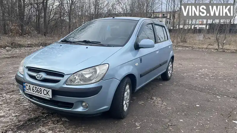 Хетчбек Hyundai Getz 2006 1.49 л. Ручна / Механіка обл. Житомирська, Бердичів - Фото 1/15