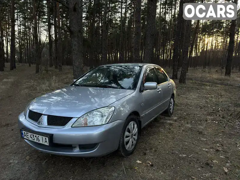 Седан Mitsubishi Lancer 2006 1.6 л. Ручна / Механіка обл. Дніпропетровська, Новомосковськ - Фото 1/7