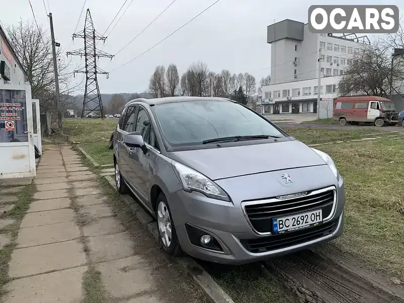 Мікровен Peugeot 5008 2015 1.6 л. Автомат обл. Львівська, Львів - Фото 1/12