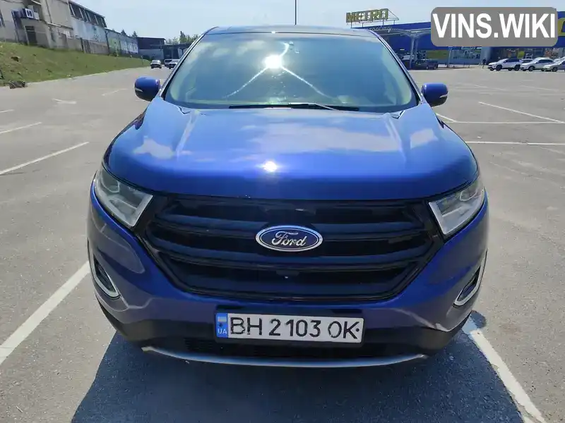 2FMTK3K84FBB50613 Ford Edge 2015 Позашляховик / Кросовер 3.5 л. Фото 2