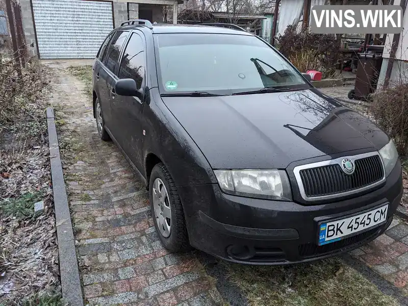 Універсал Skoda Fabia 2006 1.39 л. Ручна / Механіка обл. Рівненська, Рівне - Фото 1/8