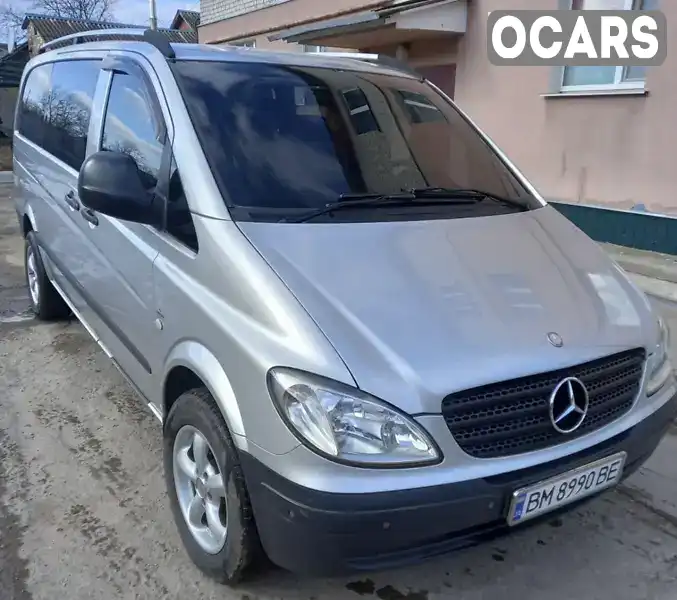 Мінівен Mercedes-Benz Vito 2009 2.15 л. Ручна / Механіка обл. Сумська, Путивль - Фото 1/17