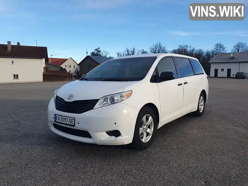 Мінівен Toyota Sienna 2011 2.69 л. Автомат обл. Київська, Київ - Фото 1/21