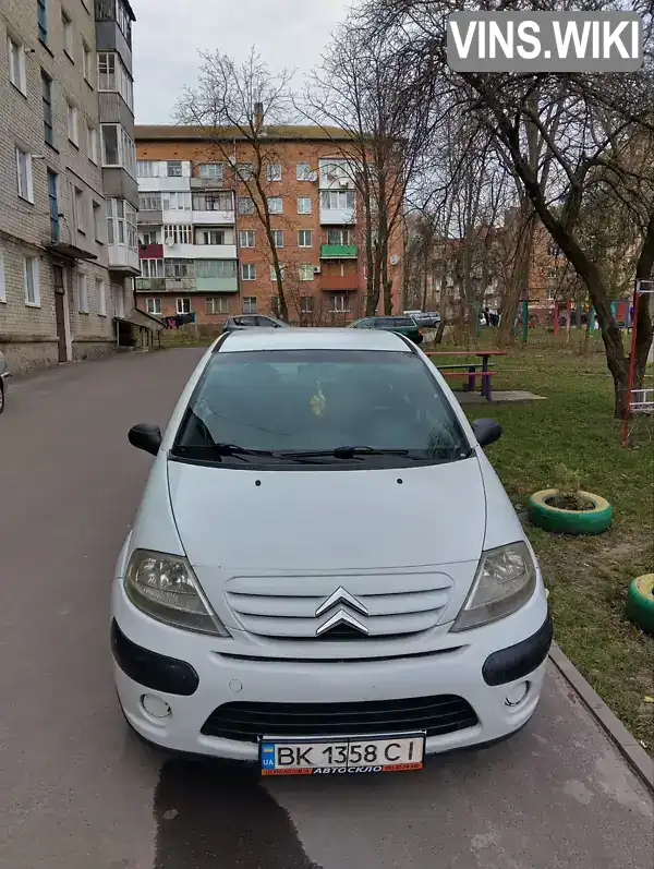 Хетчбек Citroen C3 2006 1.4 л. Ручна / Механіка обл. Рівненська, Дубно - Фото 1/9