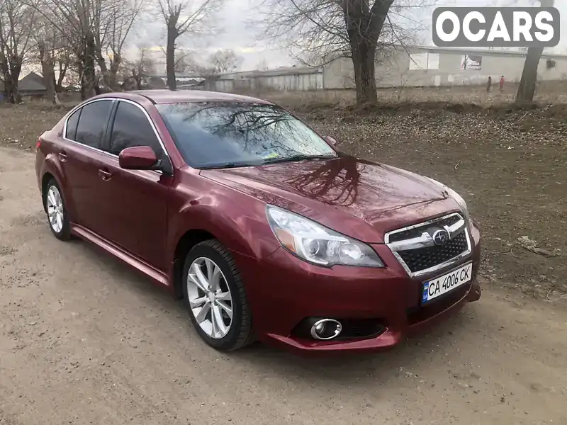 Седан Subaru Legacy 2014 2.5 л. Варіатор обл. Черкаська, Черкаси - Фото 1/13