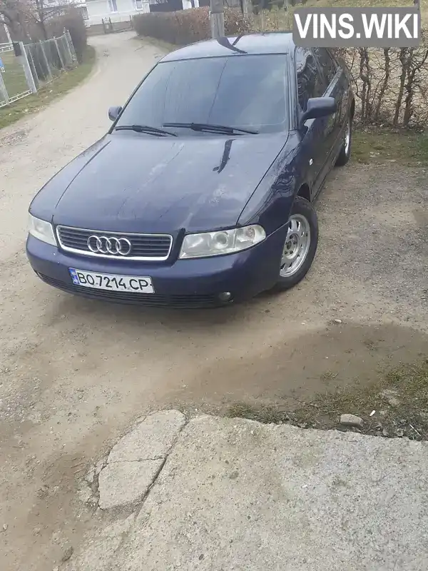 Седан Audi A4 2000 1.8 л. Ручна / Механіка обл. Івано-Франківська, Косів - Фото 1/18