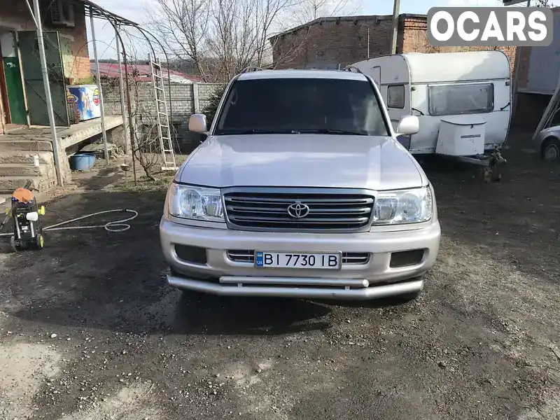 Позашляховик / Кросовер Toyota Land Cruiser 2001 4.7 л. Автомат обл. Полтавська, Кобеляки - Фото 1/21