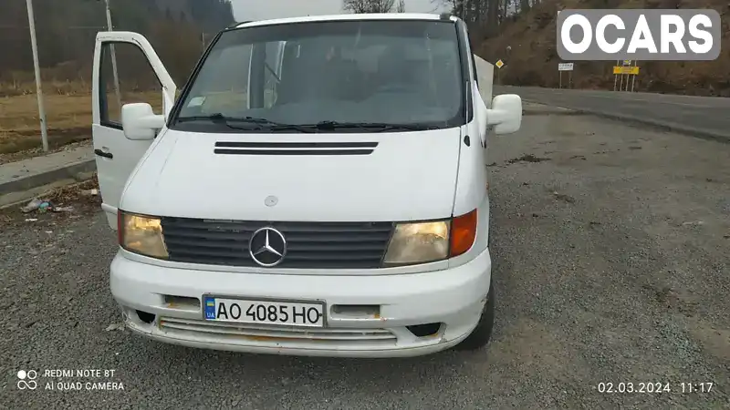 Мінівен Mercedes-Benz Vito 1999 2.15 л. Ручна / Механіка обл. Закарпатська, Міжгір'я - Фото 1/10