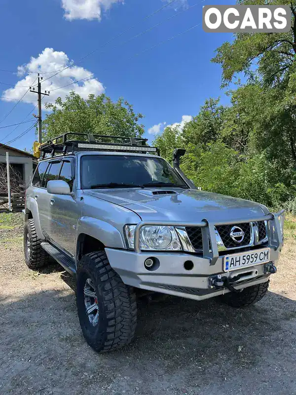 Позашляховик / Кросовер Nissan Patrol 2006 3 л. Автомат обл. Донецька, Слов'янськ - Фото 1/12