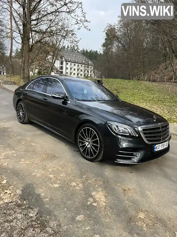 Седан Mercedes-Benz S-Class 2019 3 л. Автомат обл. Закарпатская, Тячев - Фото 1/21