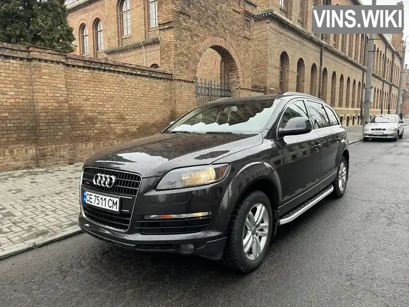 Внедорожник / Кроссовер Audi Q7 2009 3.6 л. Автомат обл. Черновицкая, Черновцы - Фото 1/6