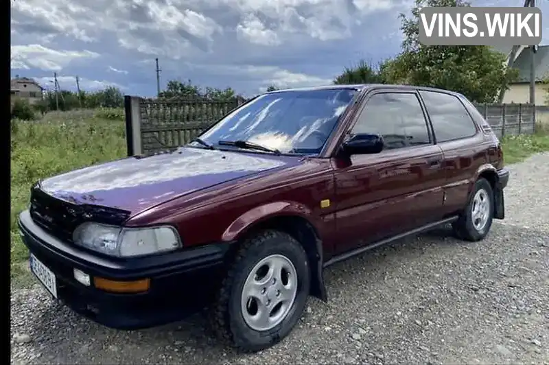 Хетчбек Toyota Corolla 1987 1.28 л. Ручна / Механіка обл. Чернівецька, Глибока - Фото 1/11