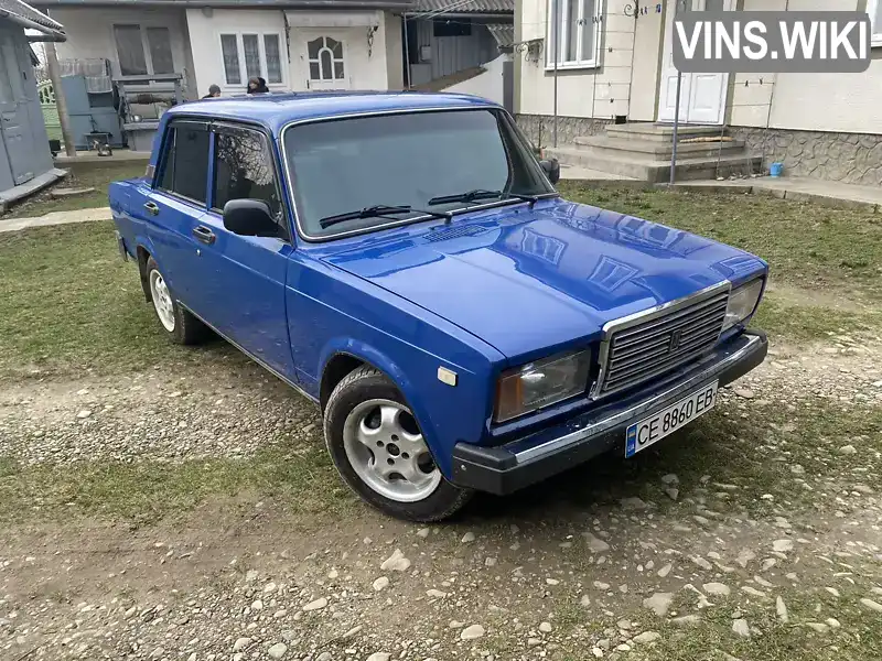 Седан ВАЗ / Lada 2107 2006 1.45 л. Ручна / Механіка обл. Івано-Франківська, Косів - Фото 1/15