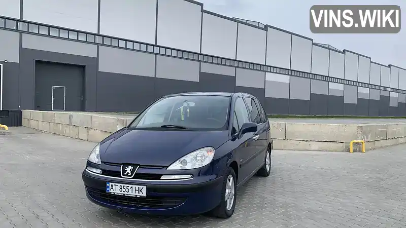 Минивэн Peugeot 807 2004 2.2 л. Ручная / Механика обл. Ивано-Франковская, Ивано-Франковск - Фото 1/17