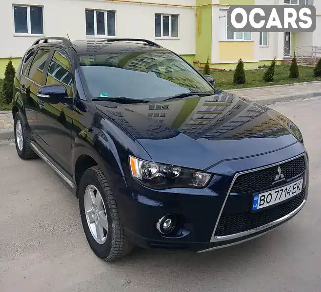 Позашляховик / Кросовер Mitsubishi Outlander 2010 2 л. Варіатор обл. Тернопільська, Тернопіль - Фото 1/16