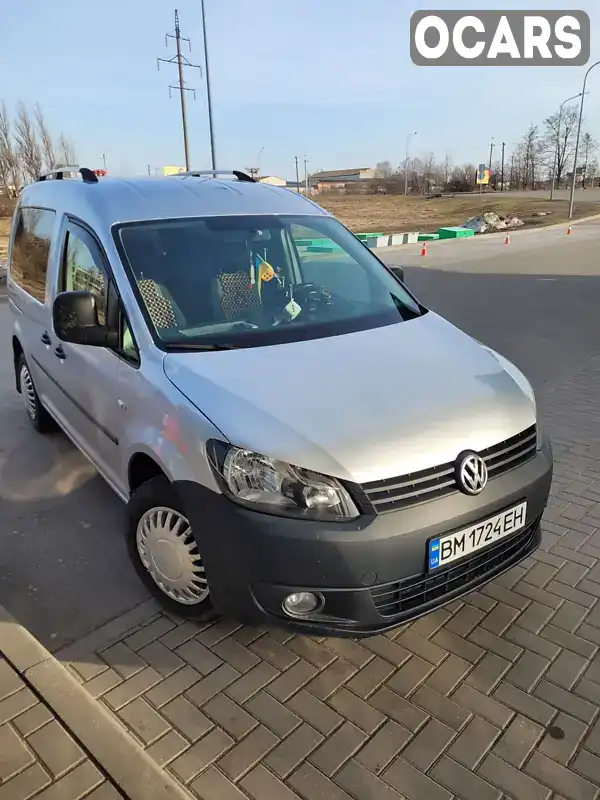 Мінівен Volkswagen Caddy 2013 1.6 л. Ручна / Механіка обл. Чернігівська, Новгород-Сіверський - Фото 1/18