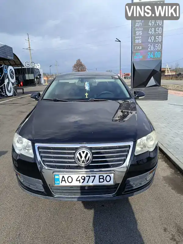 Седан Volkswagen Passat 2007 1.98 л. Ручна / Механіка обл. Закарпатська, Іршава - Фото 1/21