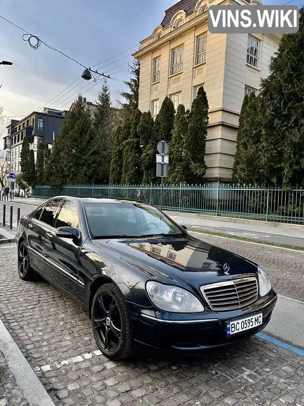 Седан Mercedes-Benz S-Class 2003 3.2 л. Автомат обл. Львівська, Львів - Фото 1/21