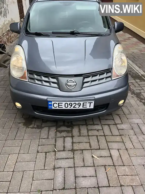 Хэтчбек Nissan Note 2009 1.5 л. обл. Черновицкая, Черновцы - Фото 1/20