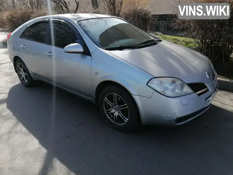 Лифтбек Nissan Primera 2003 1.6 л. Ручная / Механика обл. Одесская, Одесса - Фото 1/20