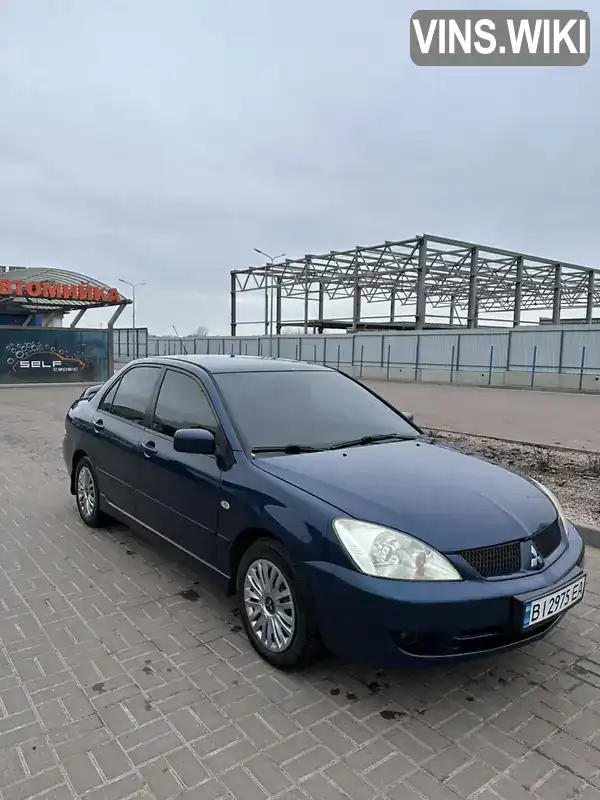 Седан Mitsubishi Lancer 2006 1.58 л. Ручна / Механіка обл. Полтавська, Полтава - Фото 1/20