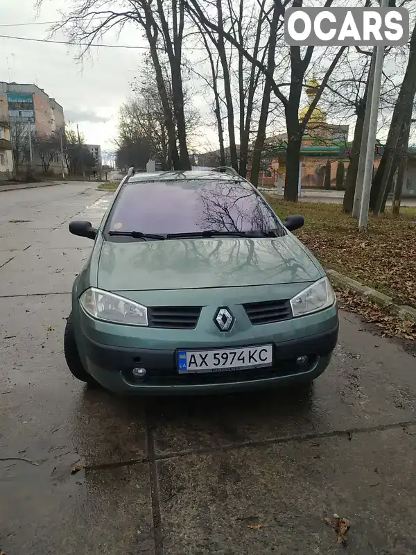 Універсал Renault Megane 2004 1.4 л. Ручна / Механіка обл. Кіровоградська, Голованівськ - Фото 1/21