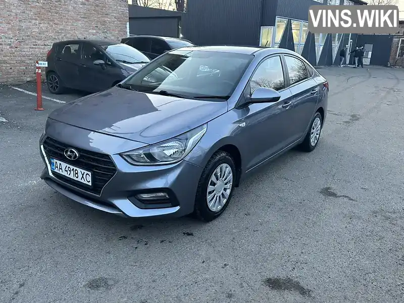 Седан Hyundai Accent 2017 1.37 л. Ручная / Механика обл. Киевская, Киев - Фото 1/21