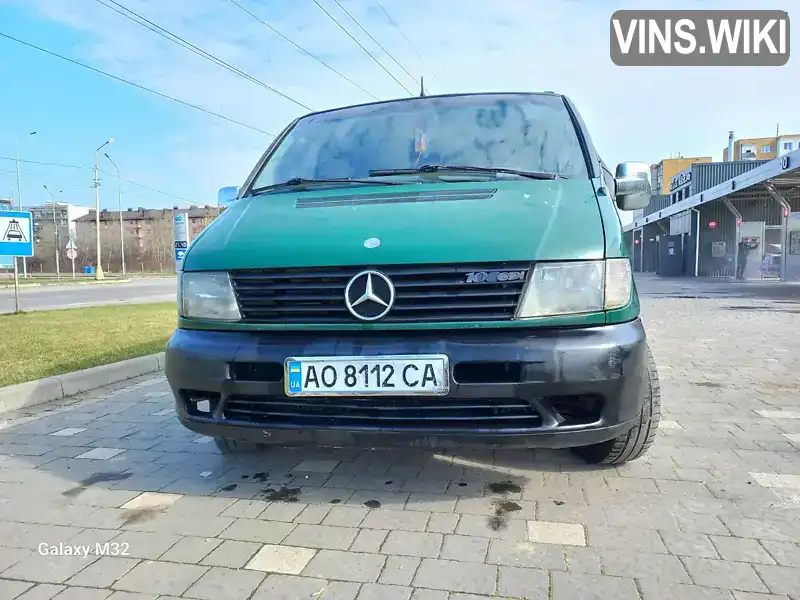 Мінівен Mercedes-Benz Vito 2000 2.15 л. Ручна / Механіка обл. Закарпатська, Ужгород - Фото 1/11