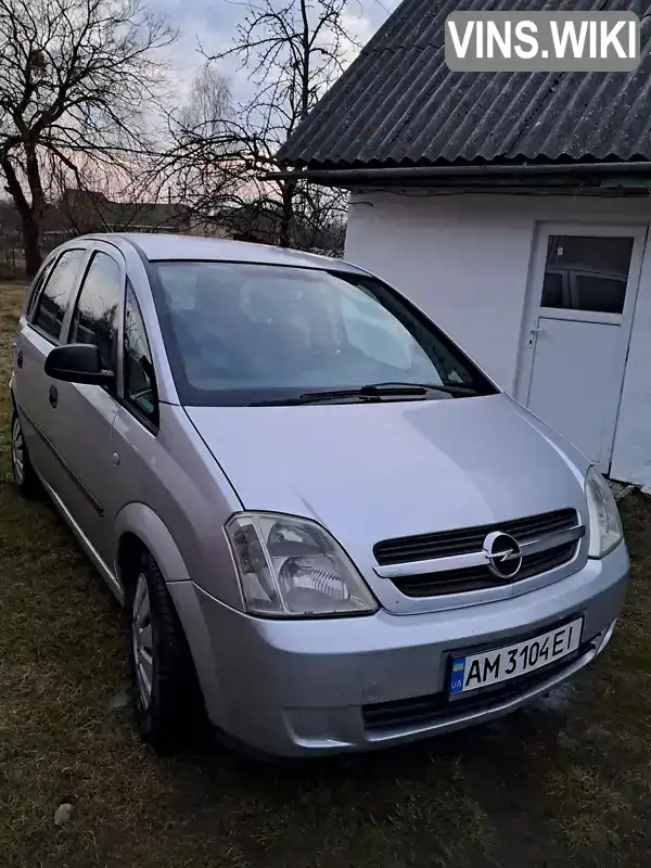 Мікровен Opel Meriva 2005 1.25 л. Ручна / Механіка обл. Житомирська, Коростень - Фото 1/16