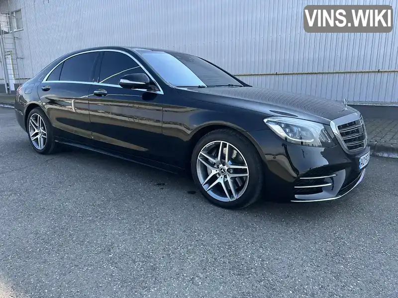 Седан Mercedes-Benz S-Class 2017 2.93 л. Автомат обл. Закарпатська, Виноградів - Фото 1/21