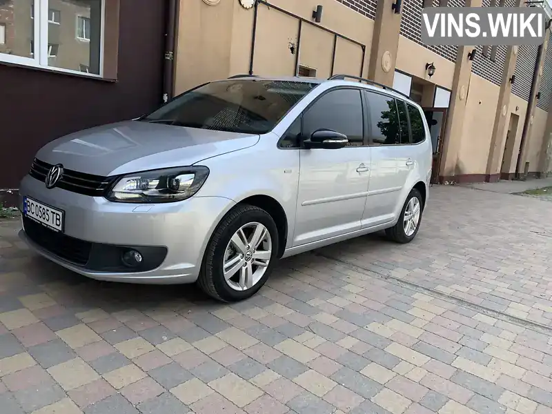 Мінівен Volkswagen Touran 2012 1.97 л. Автомат обл. Львівська, Стрий - Фото 1/21