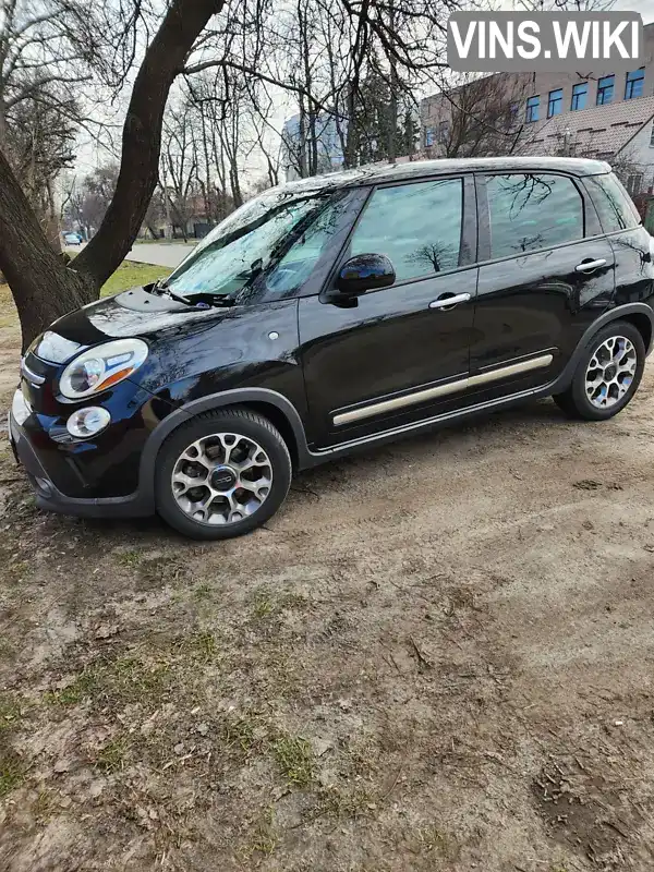 Хэтчбек Fiat 500L 2013 1.4 л. Робот обл. Черкасская, Черкассы - Фото 1/12