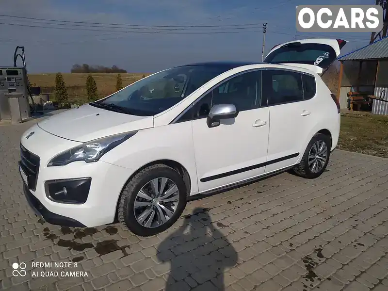 Позашляховик / Кросовер Peugeot 3008 2015 2 л. обл. Хмельницька, Дунаївці - Фото 1/21