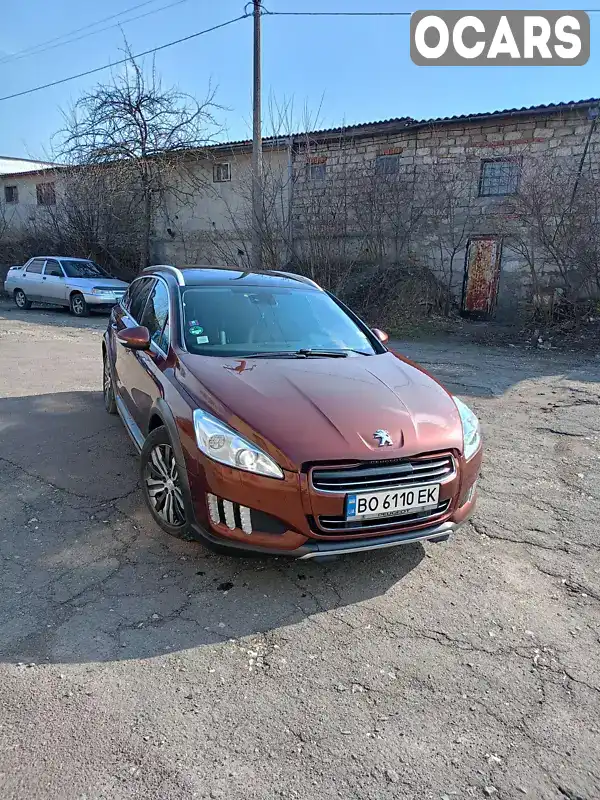 Універсал Peugeot 508 RXH 2012 2 л. Автомат обл. Тернопільська, Кременець - Фото 1/21