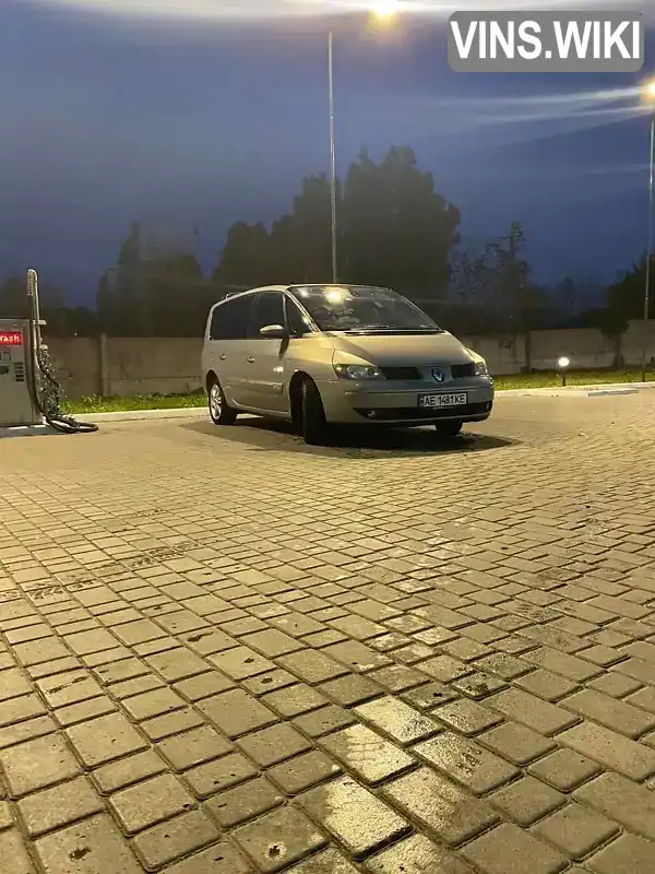 Мінівен Renault Espace 2004 3 л. Автомат обл. Дніпропетровська, Дніпро (Дніпропетровськ) - Фото 1/9