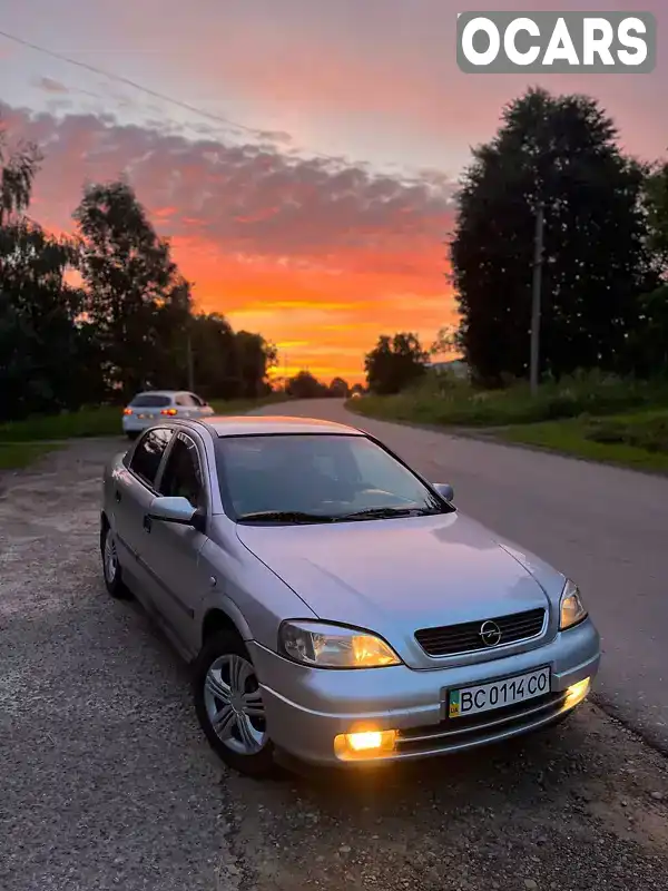 Седан Opel Astra 1999 1.6 л. Ручна / Механіка обл. Львівська, Жидачів - Фото 1/12